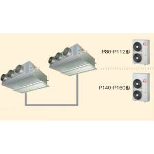 画像1: 大阪・兵庫・京都・滋賀・奈良・和歌山・業務用エアコン　東芝　寒冷地向けエアコン　天井理込ん形　ビルトインタイプ　ワイヤードリモコン　省工ネneo　同時ツイン　ABHB08052M　P80（3馬力）　三相200V　寒冷地用スーパーパワーエコ暖太郎