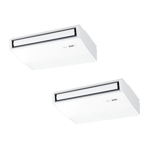 画像1: 大阪・兵庫・京都・滋賀・奈良・和歌山・業務用エアコン　三菱　冷房専用エアコン　天吊形　同時ツインタイプ　PCX-CRP160KF　160形（5馬力）　ワイヤード　三相200V　冷房専用シリーズ (1)