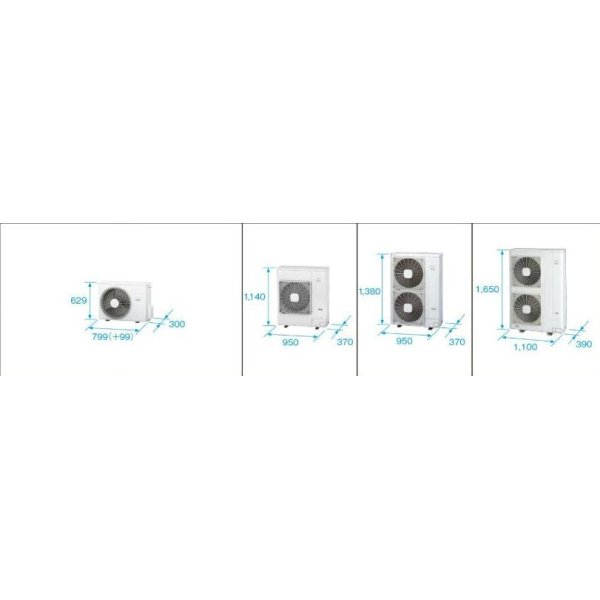 画像2: 大阪・兵庫・京都・滋賀・奈良・和歌山・業務用エアコン　日立　冷房専用エアコン　厨房用エアコン（てんつり）　ツイン　RPCK-AP160EAP3　160型（6馬力）　三相200V　「冷房専用機」　 (2)
