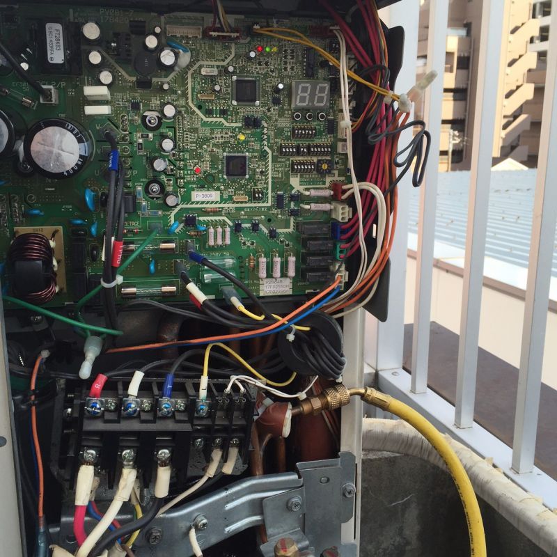 画像: SANYO/三洋電機　業務用エアコン修理　エラーコード・P26　【SPW-TKRP140B】施工日　2016年7月11日